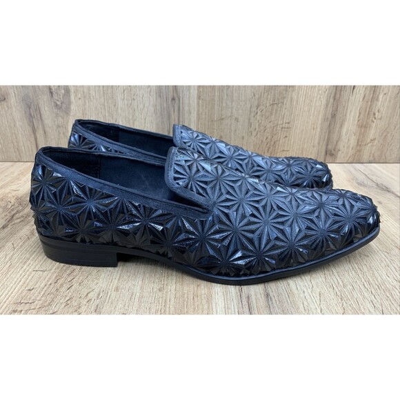 Stacy Adams Mens Sequence Plain Toe Slip On 3D Molded Upper Black Size 11 M main image 15